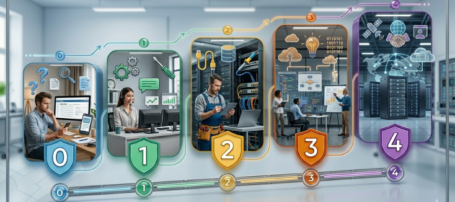 IT Helpdesk Tiers