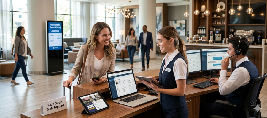 Tech Support Is Transforming Guest Experience in the Hospitality Industry