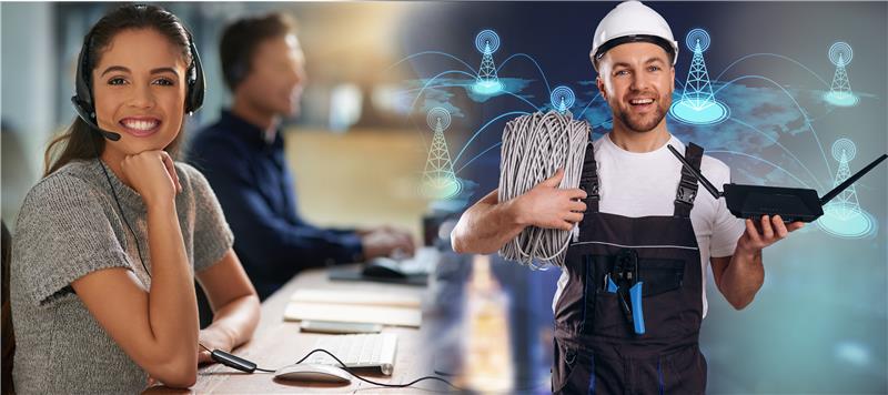 CPE technical support for telecom