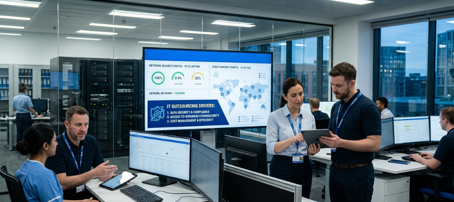 UK healthcare IT outsourcing