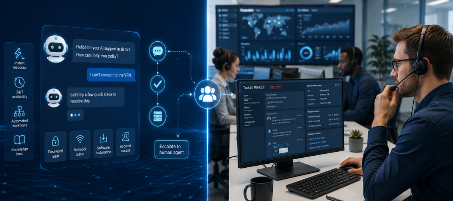 Chatbots vs Human Agents When Each Wins in Technical Support