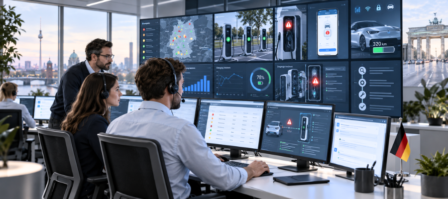 E-Mobility Support in Germany Charger, App & Vehicle Connectivity Challenges