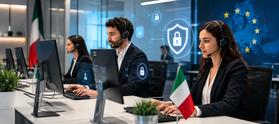 How Italian Tech Support Teams Handle GDPR-Sensitive Customer Data